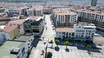25 METRELİK YENİ CADDE ÇARŞI MERKEZİNDEKİ TRAFİK YOĞUNLUĞUNU AZALTTI