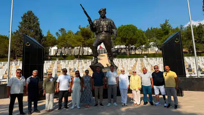Aksaray’ı Kuzey Kıbrıs Türk Cumhuriyeti’nde Şehit Aileleri Ve Gaziler Adına Temsil Etti