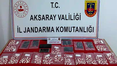 Aksaray’da uyuşturucu operasyonu: 3 tutuklama