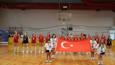 U16 Kadın Millilerden Dört Dörtlük Galibiyet