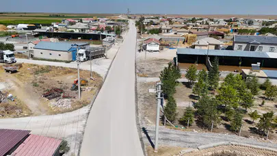 Eskil’de 7 Kilometrelik Yol Asfaltlandı
