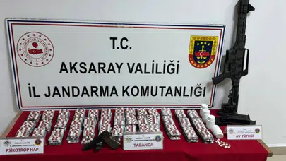 Aksaray’da uyuşturucu operasyonu: 2 tutuklama