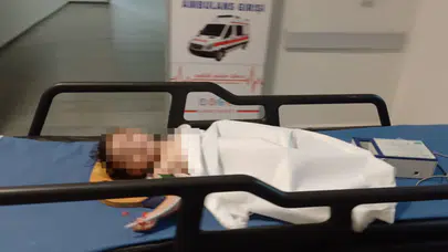 Aksaray’da 3’üncü kattan düşen çocuk ağır yaralandı