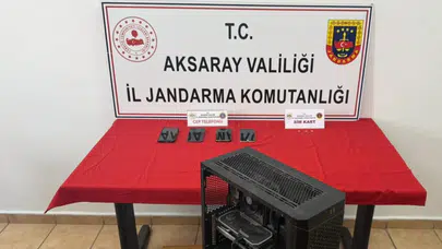 Aksaray’da Yasa Dışı Bahis  Operasyonu: 1 Tutuklama