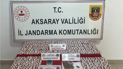 Aksaray’da uyuşturucu operasyonu: 2 tutuklama
