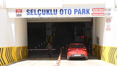 Selçuklu Külliyesi Yeraltı Otoparkı Trafiğe Nefes Aldırdı