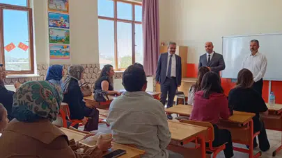 Uzantı, Eskil’de eğitim çalışmalarını inceledi