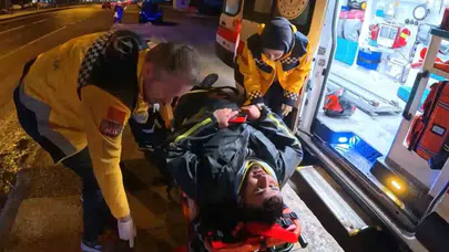 Minibüs ile Otomobil Kafa Kafaya Çarpıştı: 2’si Ağır 6 Yaralı