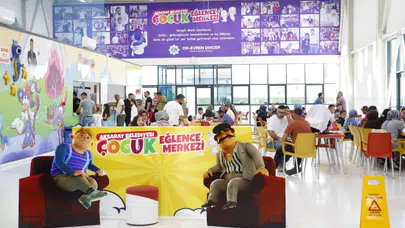 Çocuk Eğlence Merkezi Yarıyıl Tatilinde Yoğun İlgi Görüyor