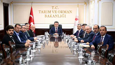 Aksaray Heyetinden Tarım Ve  Orman Bakanı Yumaklı’ya Ziyaret