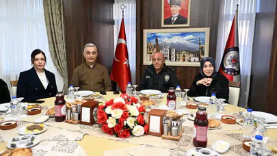 Emniyet Teşkilatı İftar Sofrasında Bir Araya Geldi