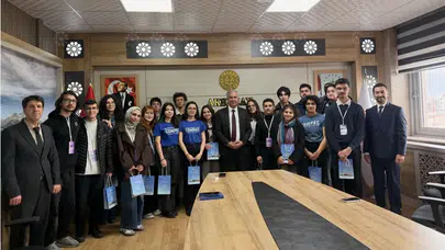 Boğaziçi Üniversitesi Öğrencilerinden İl Millî Eğitim Müdürlüğüne  Ziyaret