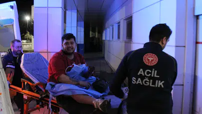 Bıçaklı kavgada yaralandı, hastanede sedyeden atlayıp basın mensuplarına saldırdı