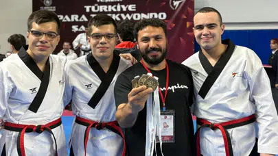 Aksaray'lı sporculardan Almanya’da çifte şampiyonluk