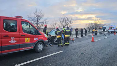 Aksaray-Ankara karayolunda kaza: 1 ölü