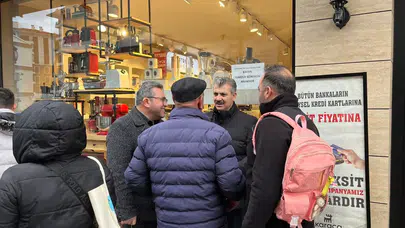 Milletvekili Altınsoy Sahada