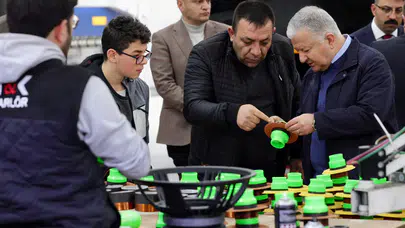 Vali Duru’dan OSB’de Fabrika Ziyareti