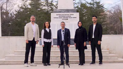 Aksaray’daki öğretmenlerden 'Geçilmedi Çanakkale' klibi