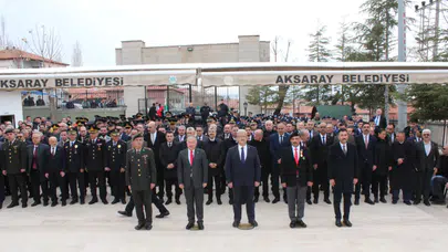 Çanakkale şehitleri Aksaray’da anıldı