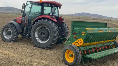 Nohut ekimi başladı