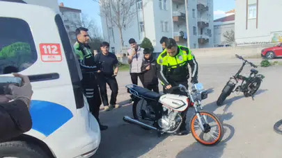 "Dur" ihtarına uymayan motosikletliye 329 bin 500 lira ceza