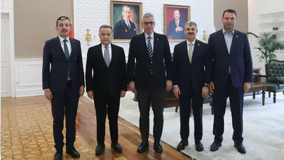Başkan Aktürk Ve Milletvekillerinden Sağlık Bakanlığı Ziyareti