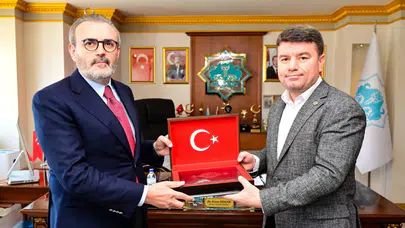 Mahir Ünal, Aksaray Belediyesini Ziyaret Etti