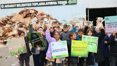 Uluslararası Sıfır Atık Günü’nde Minikler Geri Dönüşümü Yerinde Öğrendi