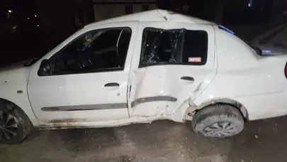 Otomobil ağaca çarptı: 1 yaralı
