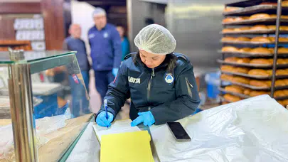 Aksaray Belediyesi Zabıta Müdürlüğü Ekipleri, Ekmek Ve Unlu Mamul Üretimi Yapan Fırınları Denetledi
