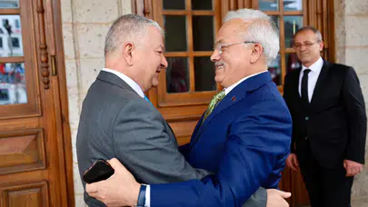 Mülkiye Başmüfettişi Kumbuzoğlu’dan Vali Duru’ya Ziyaret