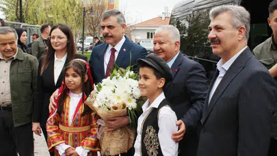 Bakan Çiftçi, Kaymakamlık Yaptığı İlk İlçeyi Ziyaret Etti