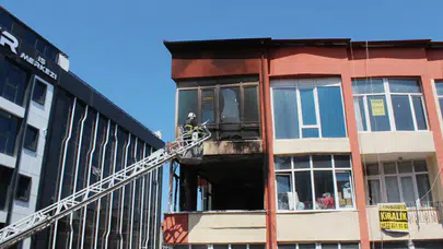 Aksaray’da Yangın Paniği