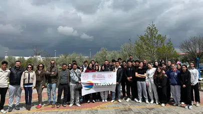 ASÜ Bahar Şenliklerinde Oryantiring Yarışması nefes kesti