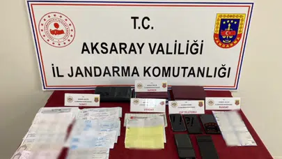 Sultanhanı ilçesinde tefeci operasyonu: 3 tutuklama