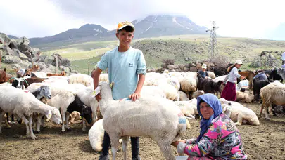 Hasan Dağı’nda yayla mesaisi başladı