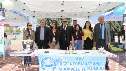ASÜ Bahar Şenliklerinde "Dezenformasyonla Mücadele" Stantı İlgi Gördü