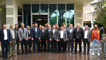 STK İstişare Kurulu Üyeleri, Başkan Dinçer’i Ziyaret Etti