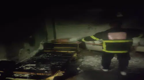 Ortaköy'de Daire Yangını Korkuttu