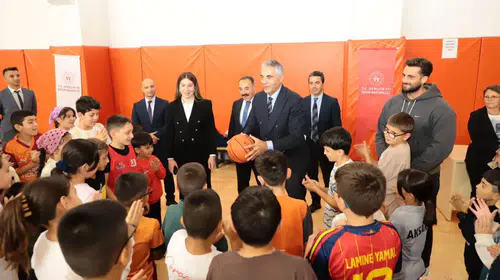 Spor yöneticilerinden Aksaray ziyareti
