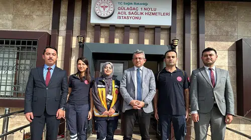 İl Sağlık Müdüründen Gülağaç ilçesine ziyaret
