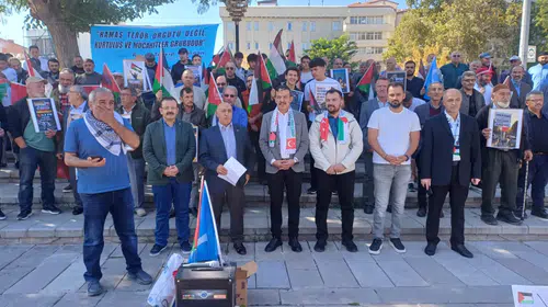 Soykırım protesto edildi boykot çağrısı yinelendi