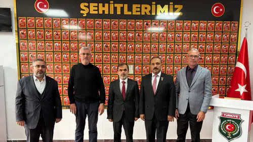 İl Müftüsü Ali Efe’den şehit ve gazi derneklerine ziyaret