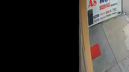 Aksaray’da Arda Mert Bozkurt’un hayatını kaybettiği kaza güvenlik kamerasında
