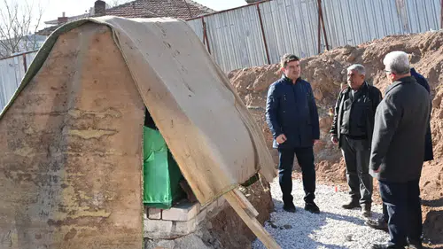Terlemez Baba Türbesi Ve Mescit’inde  Yenileme Çalışmaları Başladı