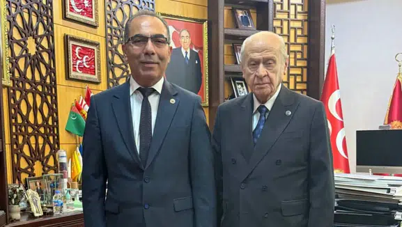 MHP Genel Başkanı Bahçeli'yi ziyaret etti