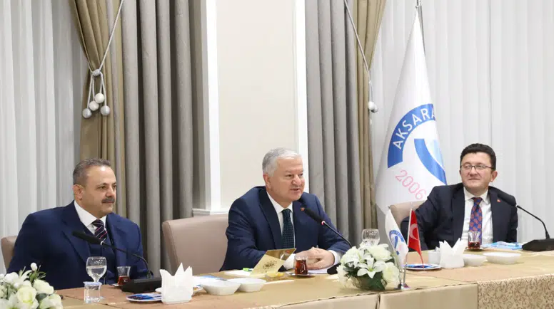 Eğitime Destek Platformu Toplantısı Aksaray Üniversitesinde gerçekleştirildi