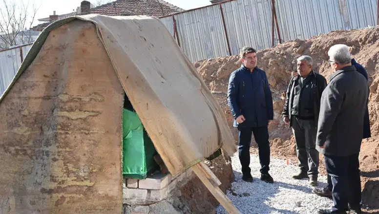 Terlemez Baba Türbesi Ve Mescit’inde  Yenileme Çalışmaları Başladı