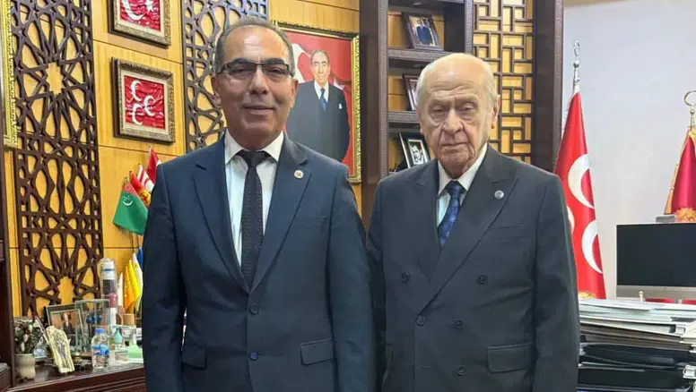 MHP Genel Başkanı Bahçeli'yi ziyaret etti