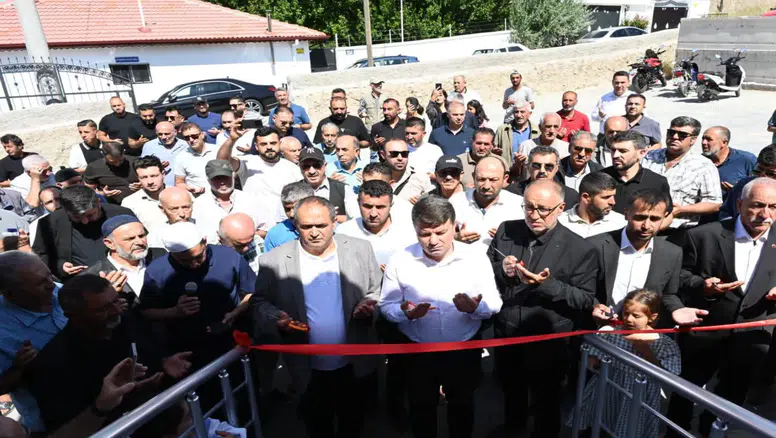 Büyük Pörnek Köyü’ne Sosyal  Tesis Ve Taziye Evi Kazandırıldı